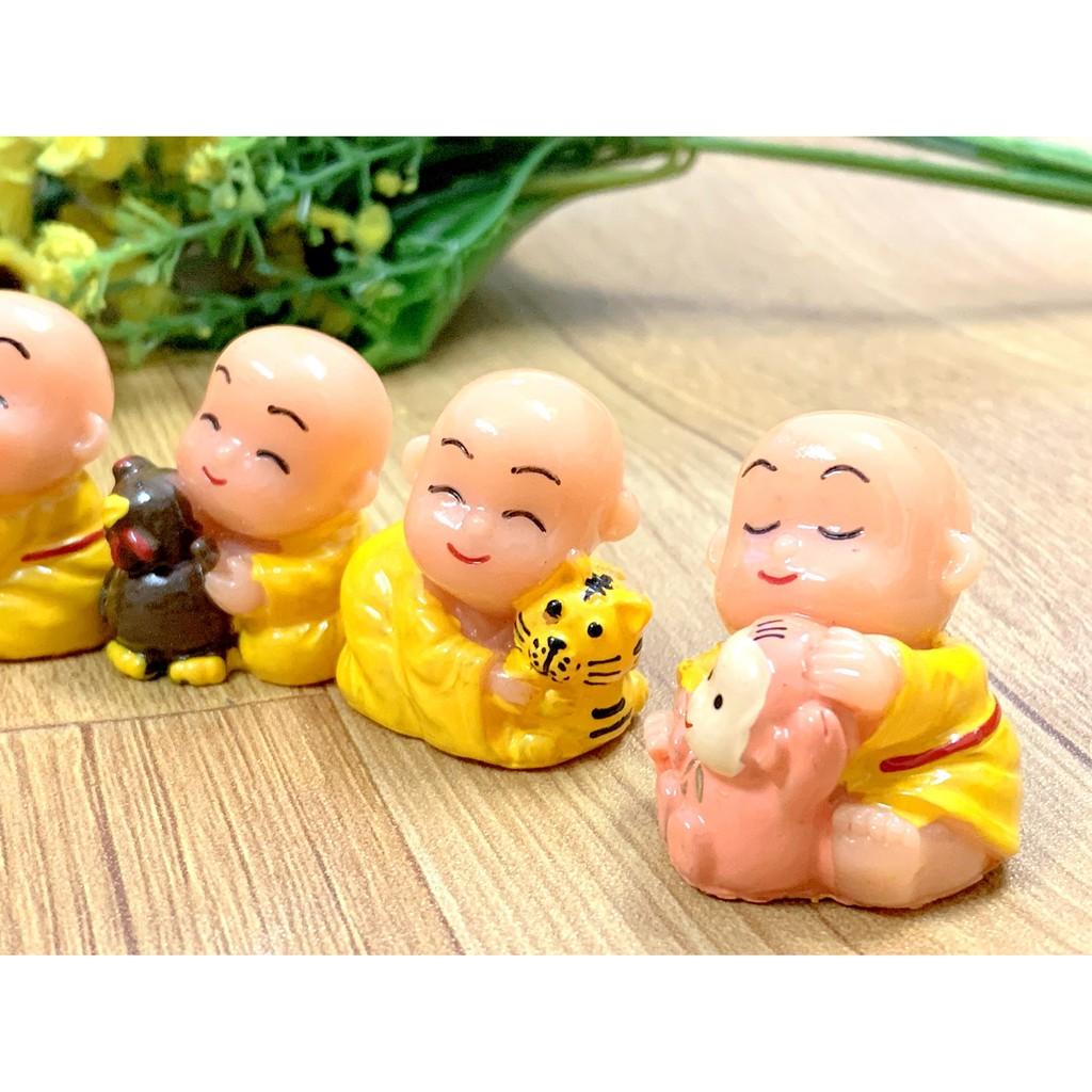 Full Set Bộ Tượng Chú Tiểu 12 Con Giáp Tài Lộc