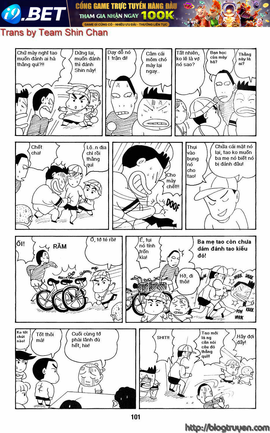 crayon shin-chan cậu bé bút chì chapter 2 99