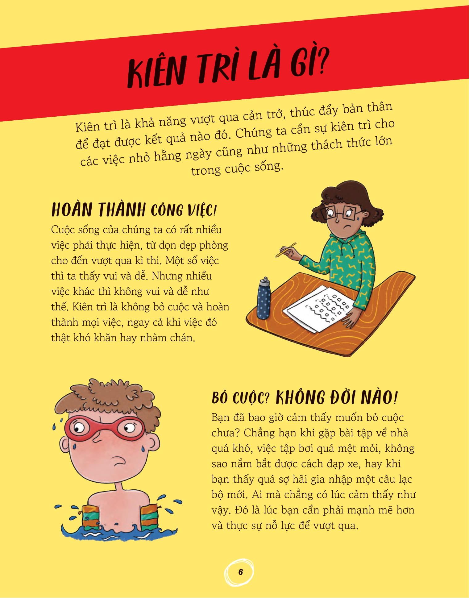 Sách - Những Đứa Trẻ Tự Tin - Kiên Trì Là Sức Mạnh