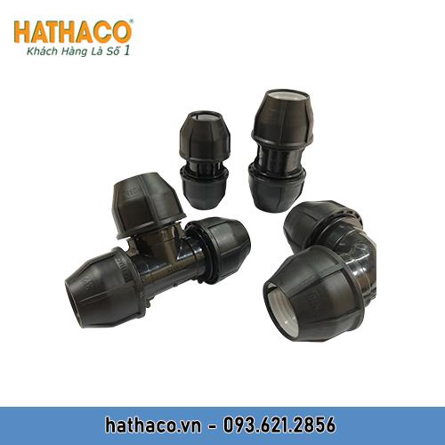 Măng Sông Tròn 63 PN10 HATHACO Dùng Nối Ống HDPE