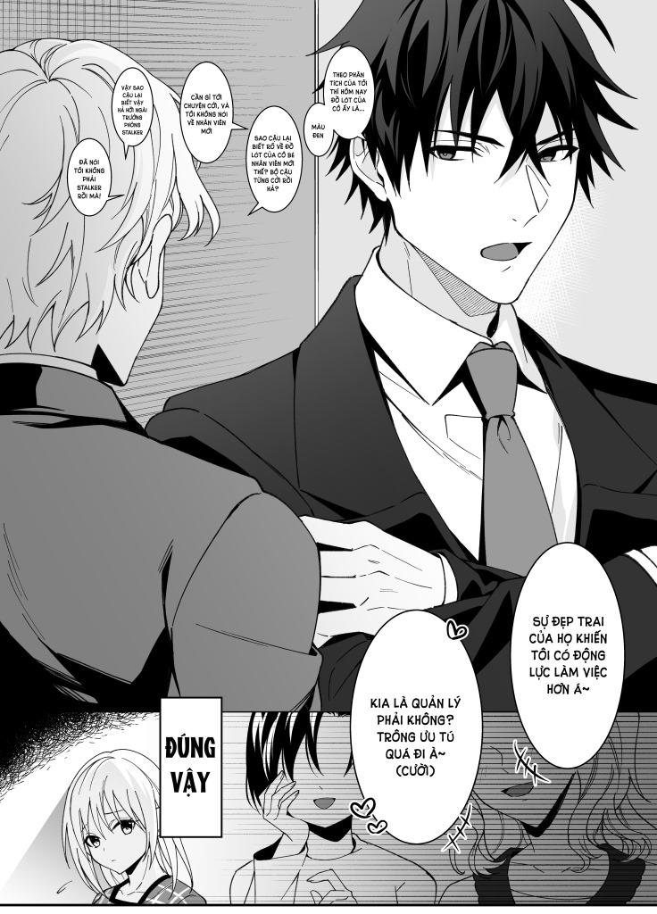 [21+] vở kịch kích tình, sếp khó tính của tôi thật ra lại là gã biến thái chapter 1.1 9