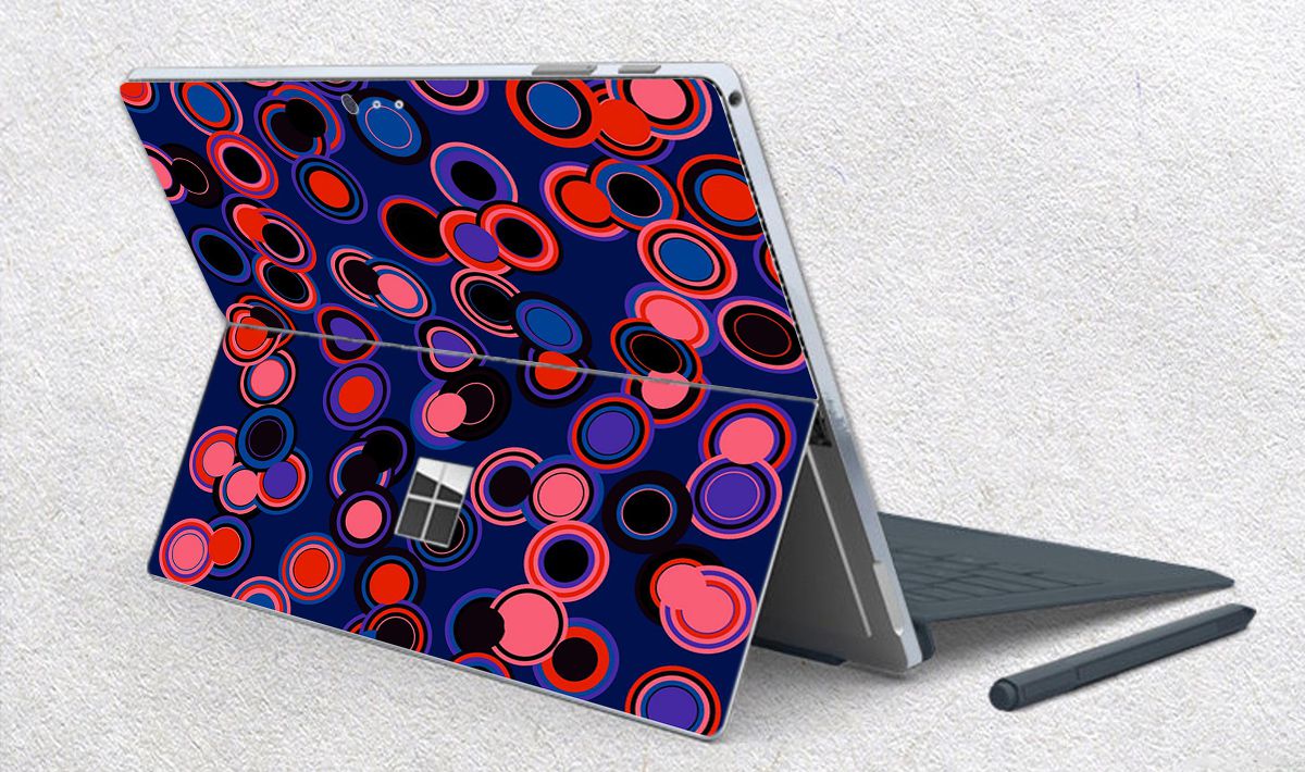 Skin dán hình Hoa văn sticker x07 cho Surface Go, Pro 2, Pro 3, Pro 4, Pro 5, Pro 6, Pro 7, Pro X