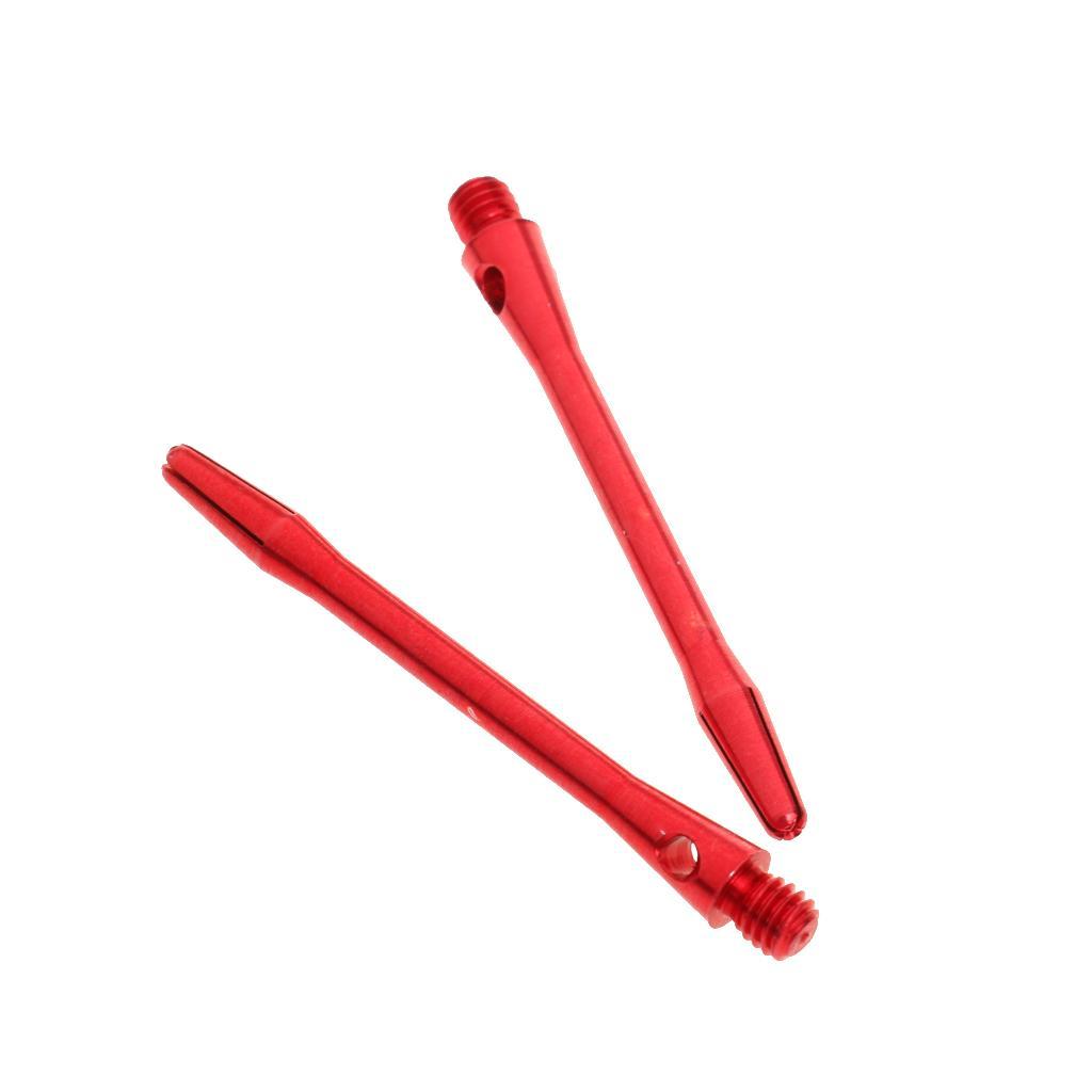 10-pieces 53mm Aluminum Shafts Throwing Fitting with 4 Colors