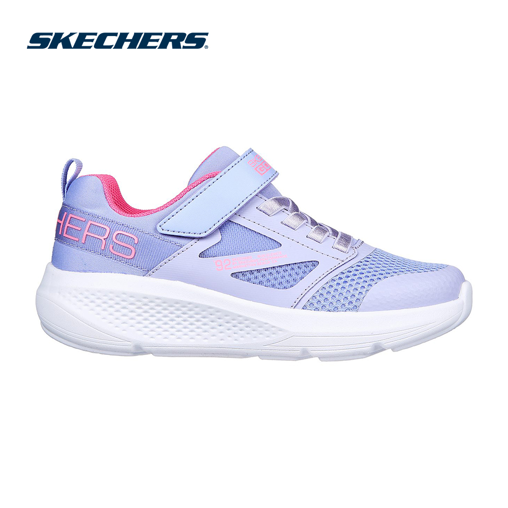 Skechers Bé Gái Giày Thể Thao Chạy Bộ Giặt Máy Được GOrun Elevate Up Step Running Air-Cooled Goga Mat Machine Washable - 303910L-LVHP