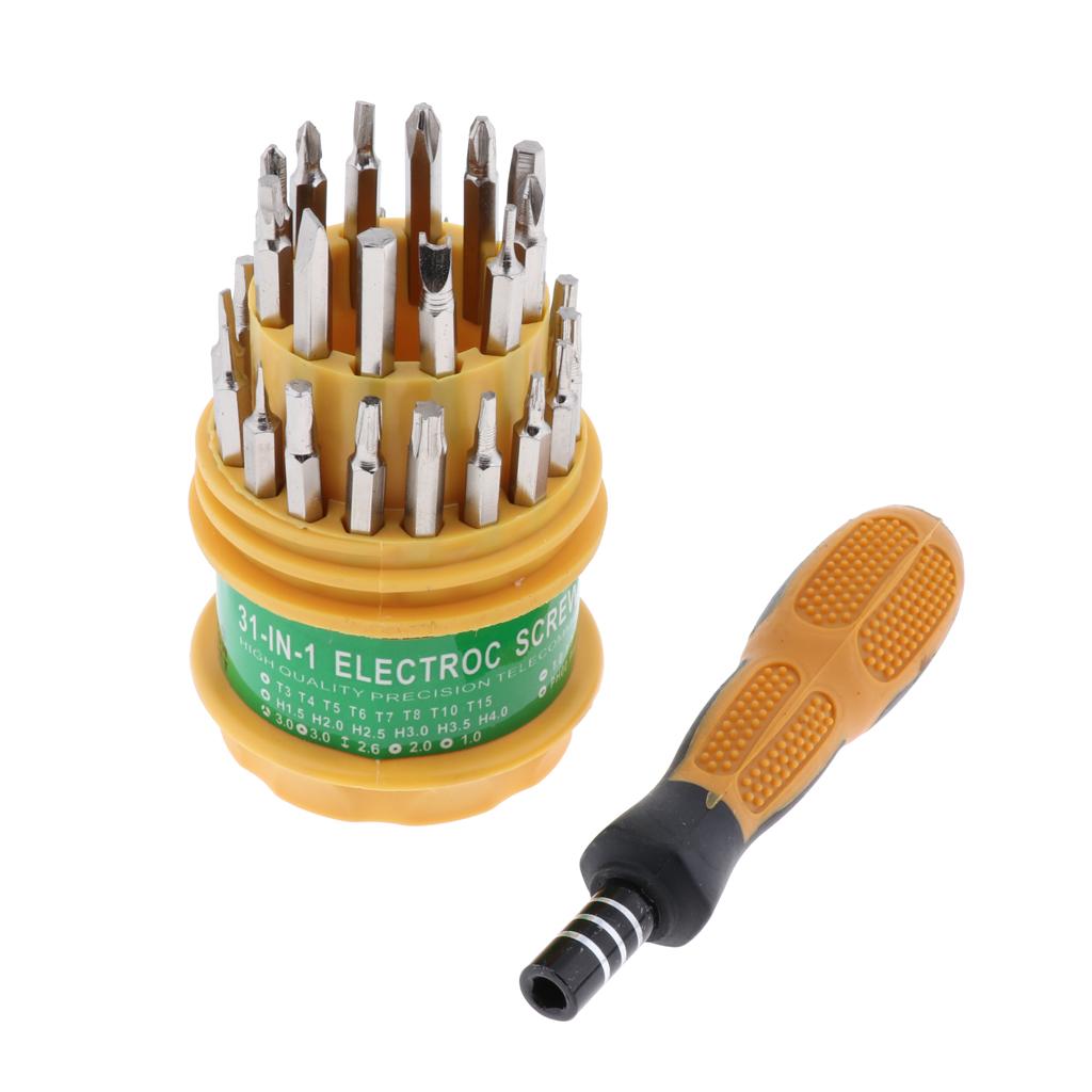 31Pcs Screwdriver Set Precision Screw Driver Repair Tools For Phone Computer