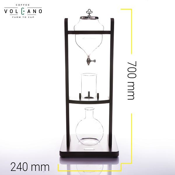 Bộ dụng cụ pha cà phê cold drip hình vuông Tiamo