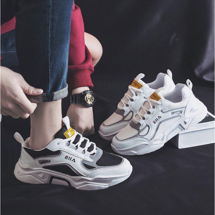 Giày Sneaker nam Eila thoáng khí cao cấp - giày nam đế mềm K13