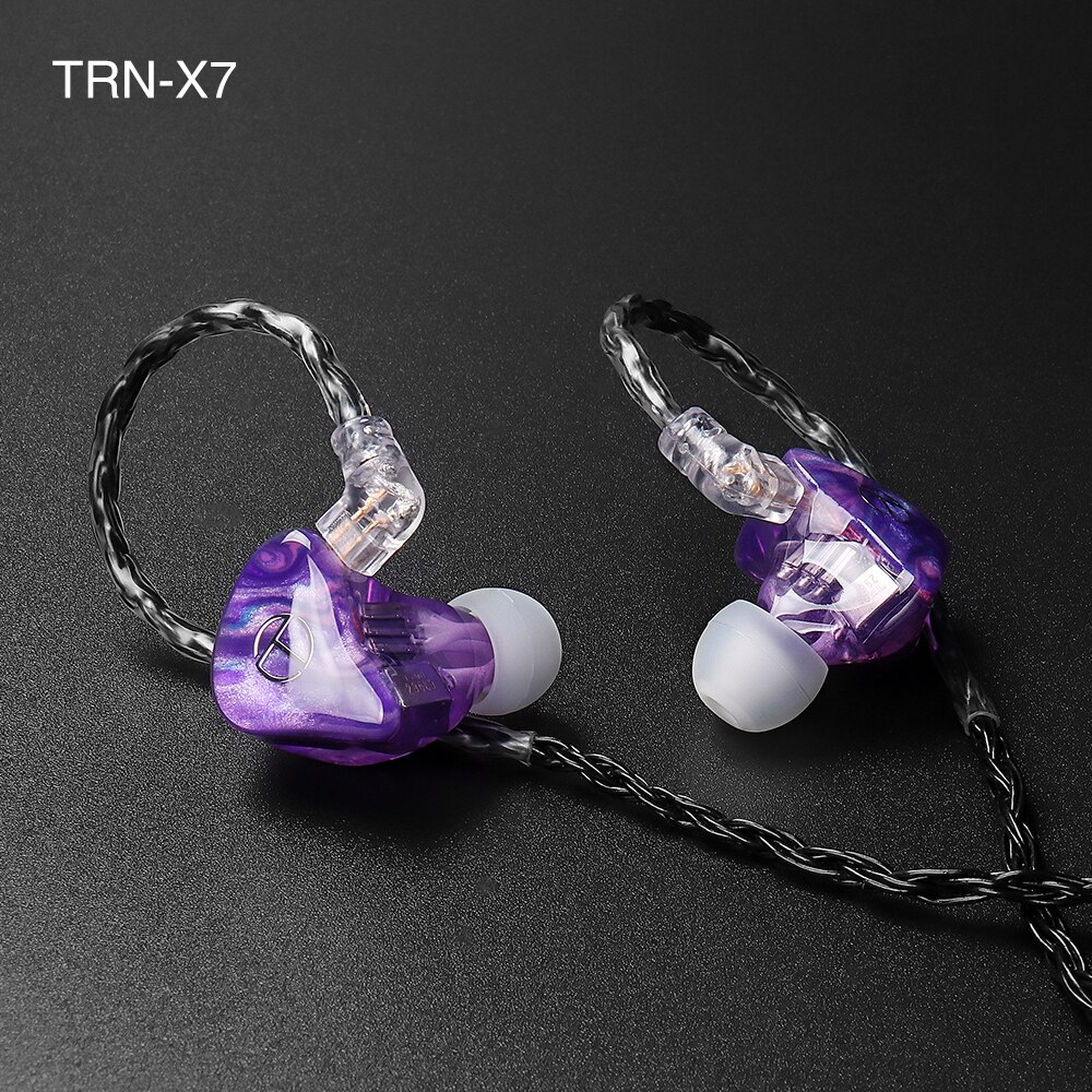 [NC] Dây cáp nâng cấp tai nghe TRN T2 PRO | Cáp mạ bạc OFC 16 lõi | có thể thay thế giắc | Hàng Chính Hãng