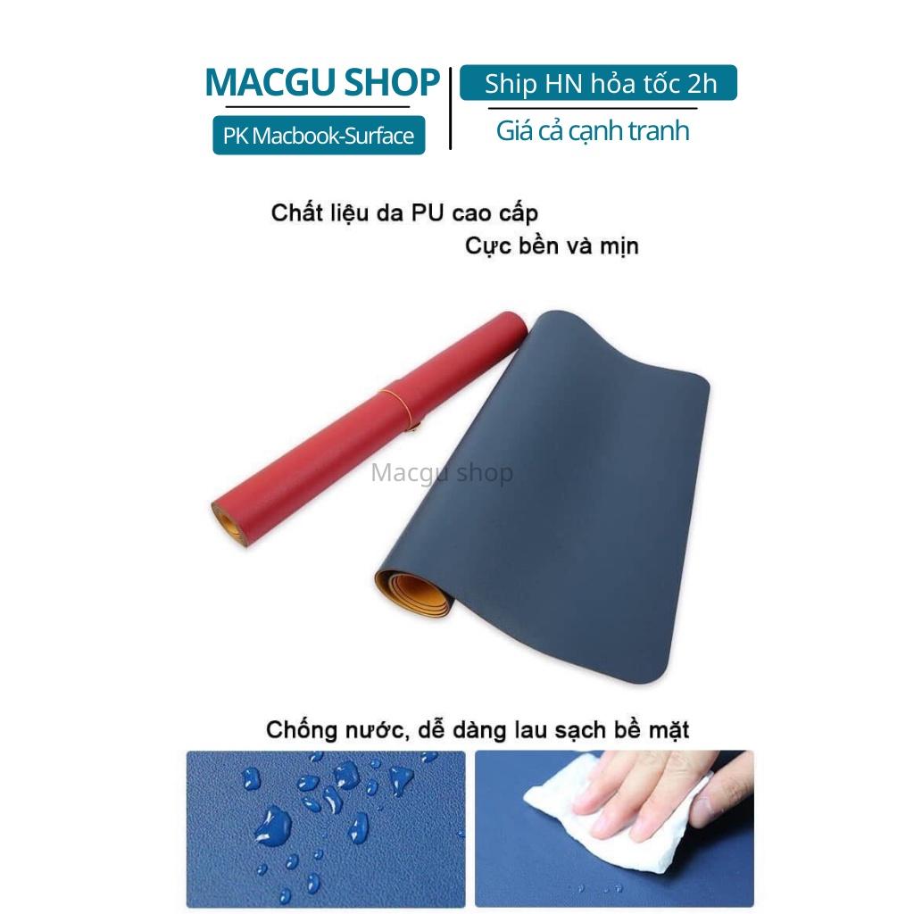 Thảm da trải Bàn làm việc Deskpad-Da PU không thấm nước, dễ lau chùi: 30*60cm; 40*80cm; 60 x 120cm