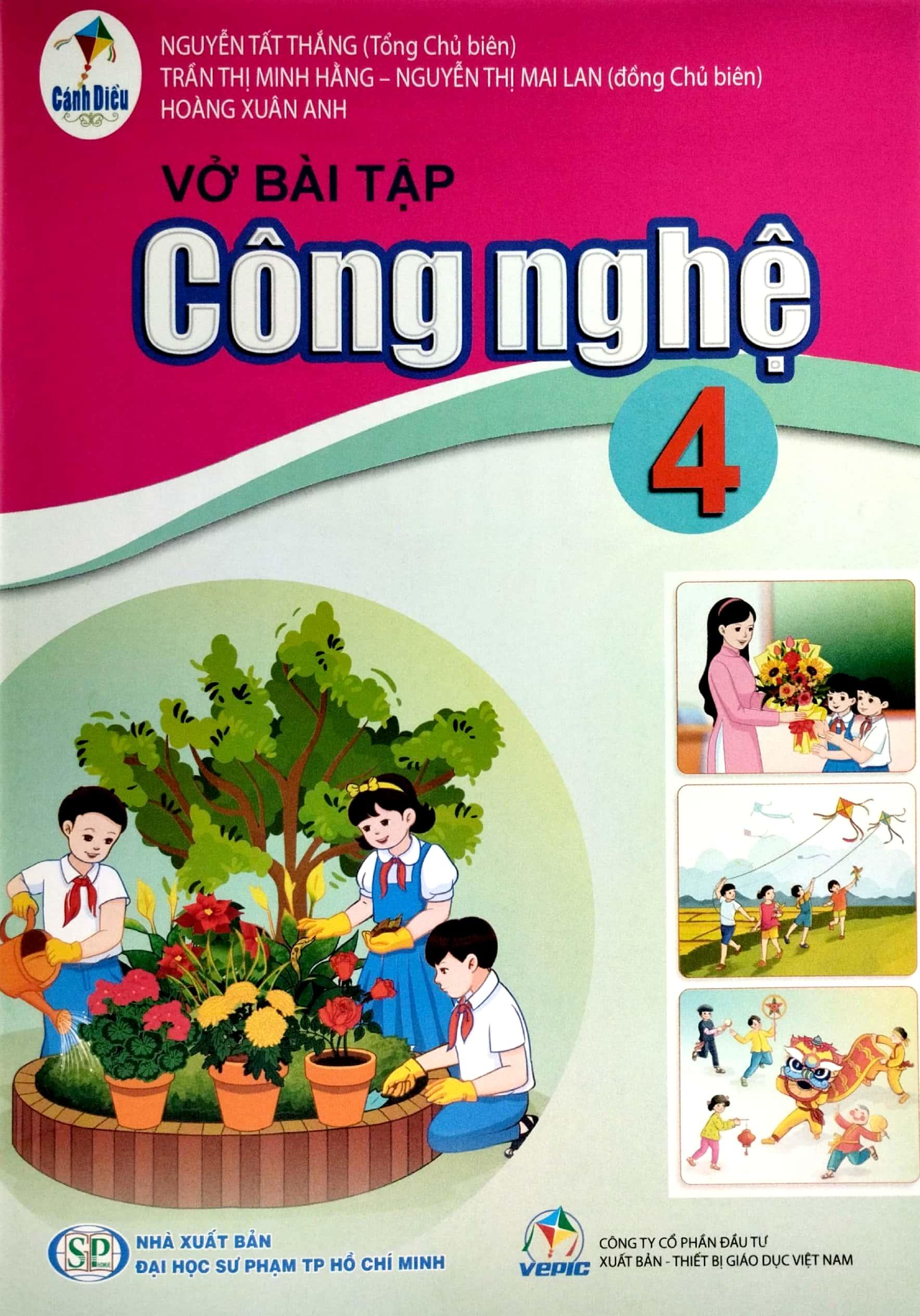 Vở Bài Tập Công Nghệ 4 (Cánh Diều) (2023)