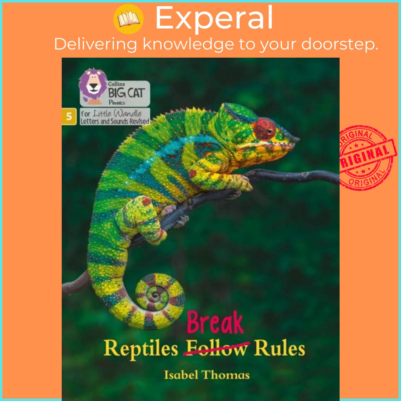 Sách - Reptiles Break Rules - Phase 5 Set 5 by Isabel Thomas (UK edition, paperback)
