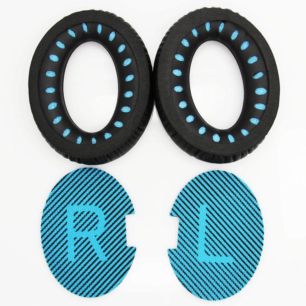 Ear Pads Cushions Left Right Singal QC15 OE QC AE2w Black