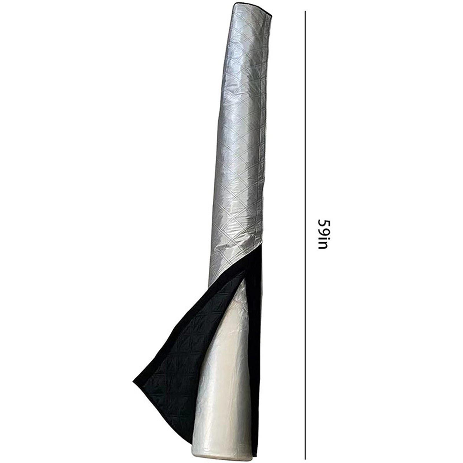Air Conditioner Hose Cover Sleeve Universal Fit Air Conditioning Hose Cover Insulation Exhaust Hose Wrap