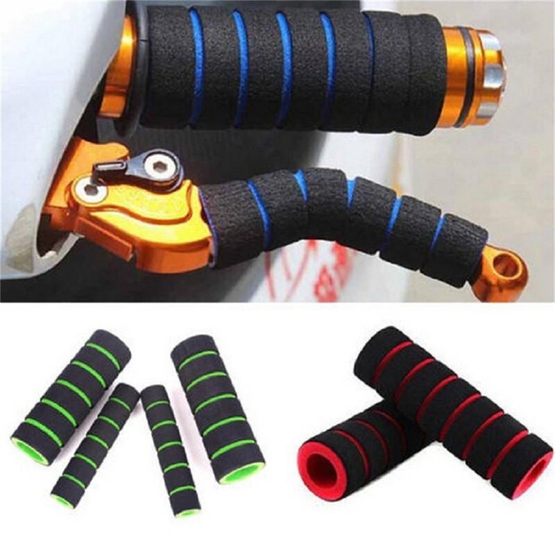 Set bọc tay lái/tay phanh xe mô tô làm bằng mút xốp có độ co giãn cao
