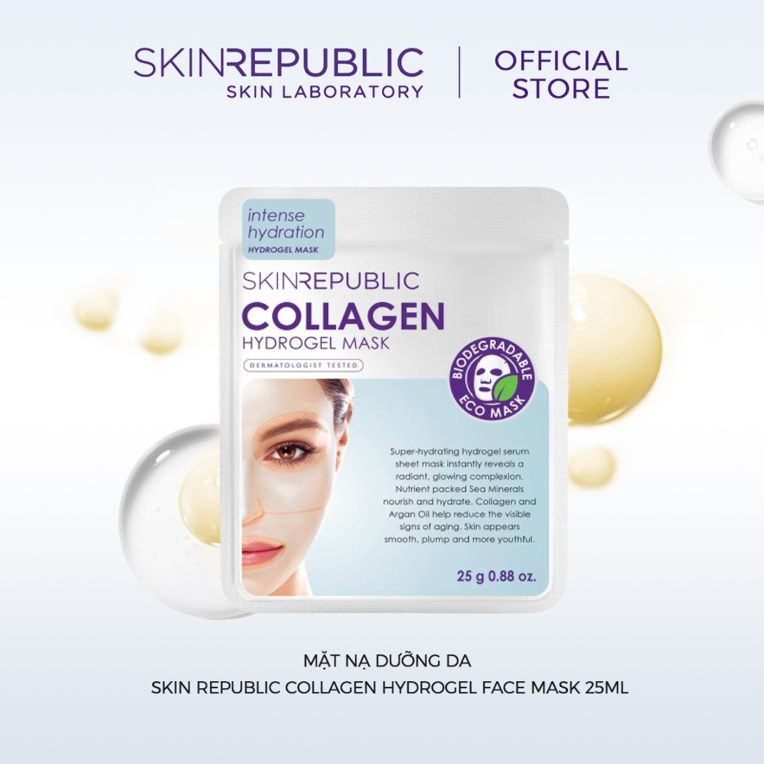 Mặt nạ dưỡng da Skin Republic Collagen Hydrogel Face Mask 25ml