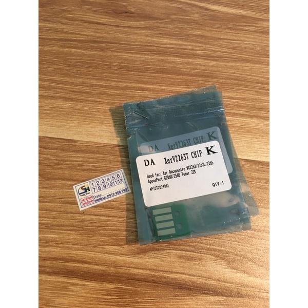 Chíp mực Fuji Xerox DC - V C2260/2263/2265 - C/K/M/Y Xanh - Đỏ - Vàng - Đen