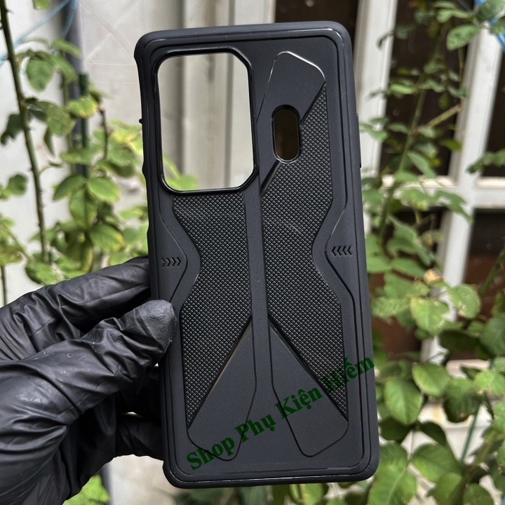 Ốp lưng dành cho Black Shark 5 - Shark 5 Pro đen chống sốc