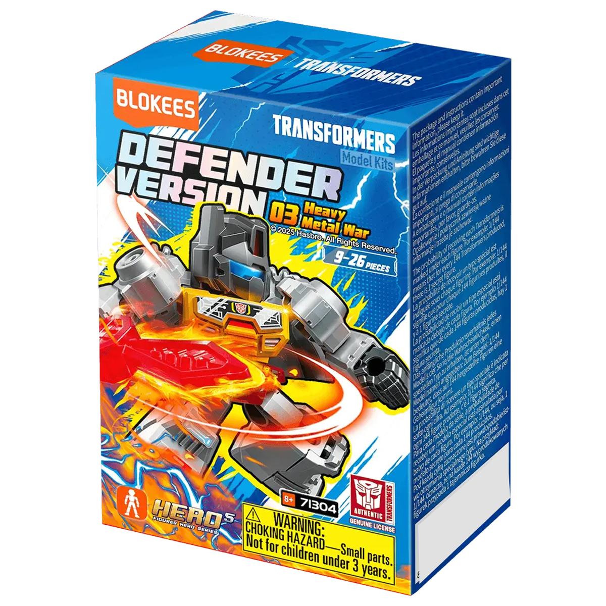 Đồ Chơi Mô Hình Hộp Mù Transformers - Defender Version 03 - Heavy Metal War - Blokees ET32 (Sản Phẩm Bên Trong Là Ngẫu Nhiên)
