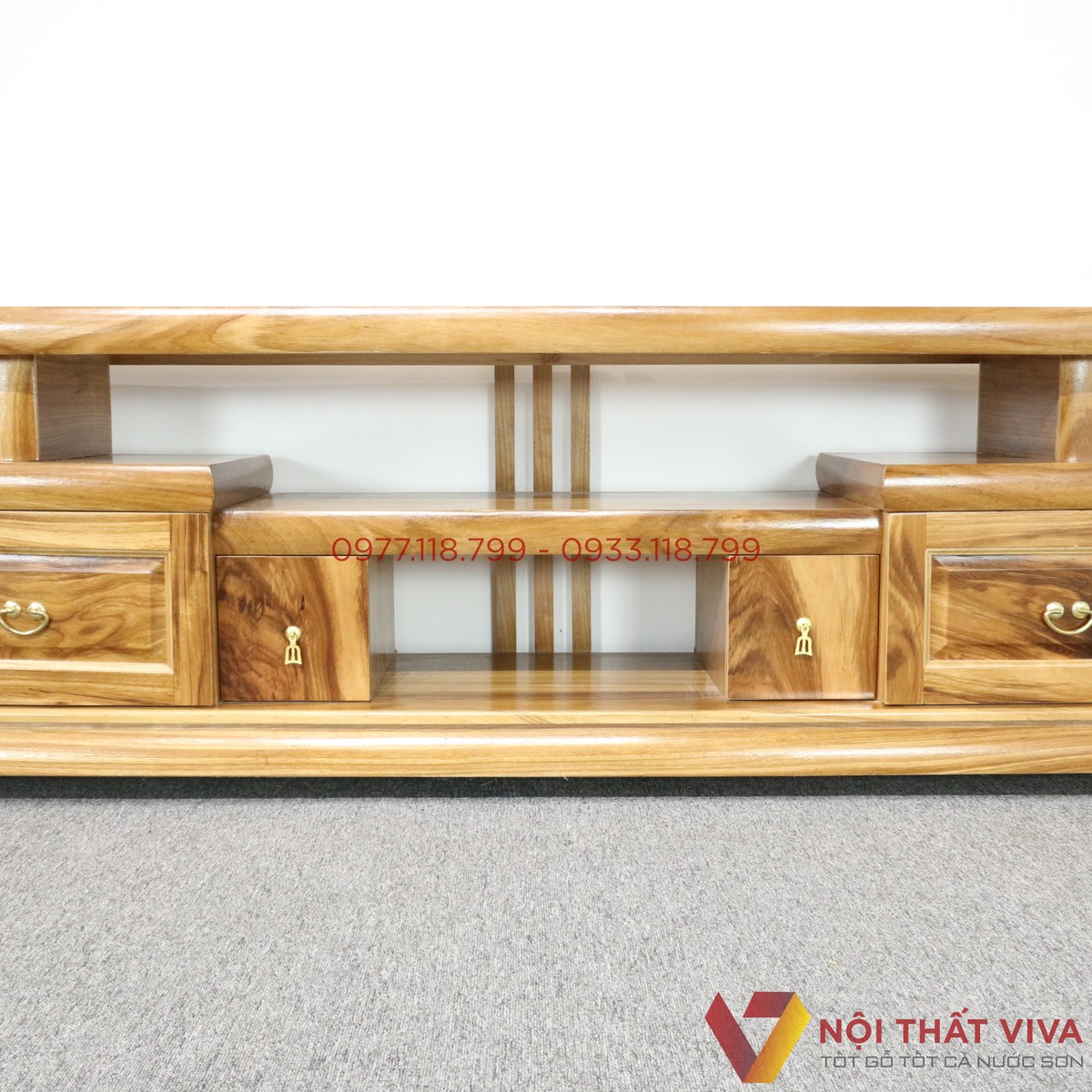 Kệ Tivi Gỗ Hương Xám Kiểu Nhật Đẹp Giá rẻ