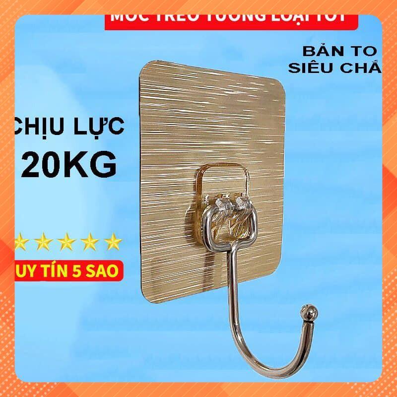 Móc Dính Tường, Móc Dán Tường Treo Đồ Nặng Chất Lượng Cao, Móc Inox Dán Tường Chịu Lực 20KG