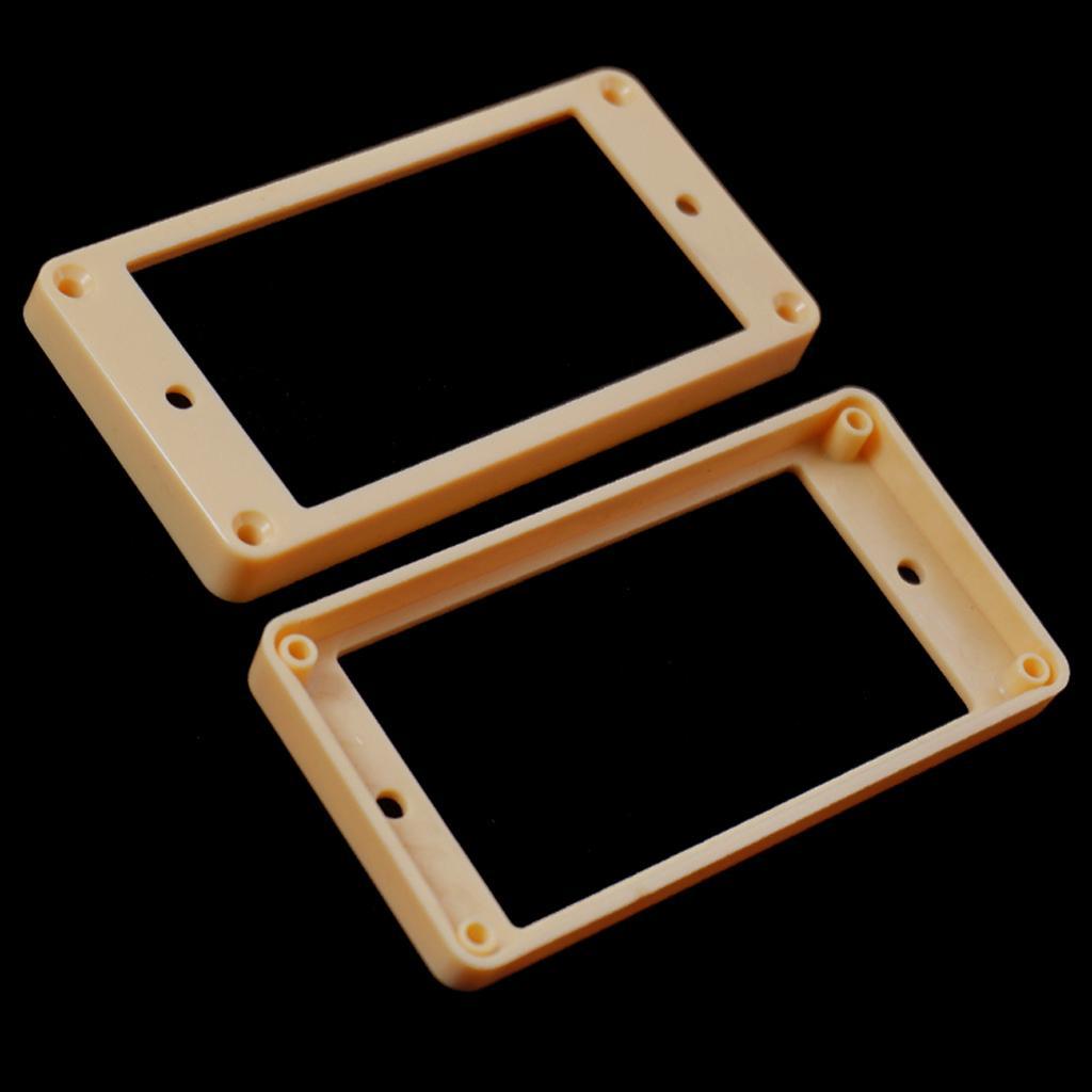 4pcs Curved Humbucker Pickup Frame Neck&Bridge for LP Electric Guitar