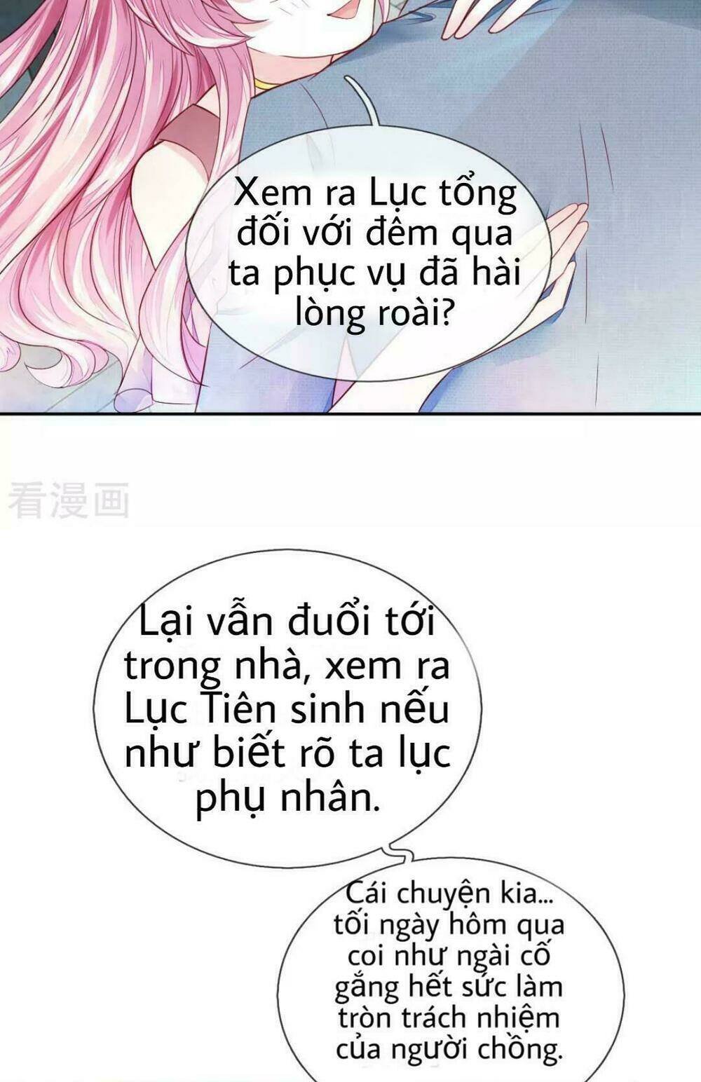 hôn ước có hạn - lục tổng giá trên trời bảo chapter 3 8