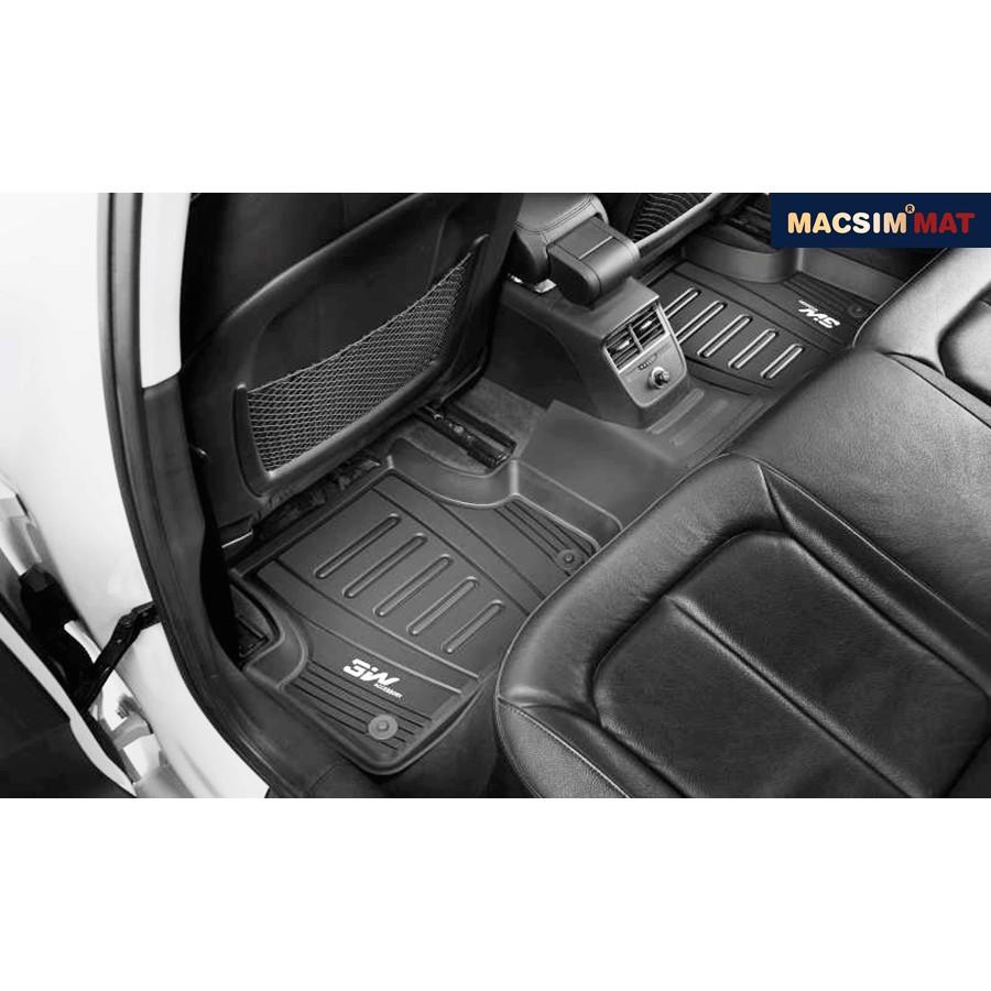 Thảm lót sàn ô tô Audi Q3 2011-2018 chất liệu TPE cao cấp thiết kế sang tronghj tinh xảo, thương hiệu 3W Macsim