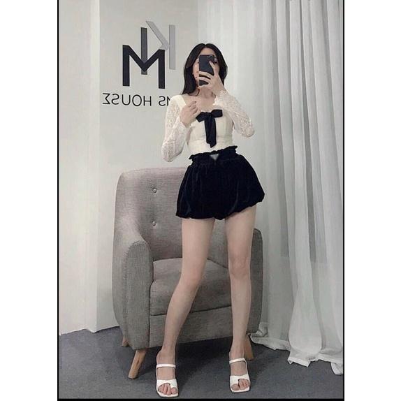 Quần Bom Nhung Kèm Tang 2 Lớp Cá Tính Có Ảnh Thật Kèm Video