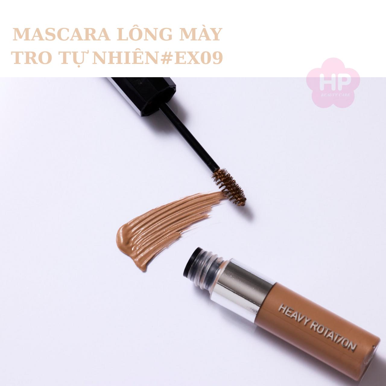 Mascara Chải Đổi Màu Lông Mày Chống Trôi Siêu Bền Kissme Heavy Rotation Coloring Eyebrow EX 8G (Màu Tro Tự Nhiên 09)
