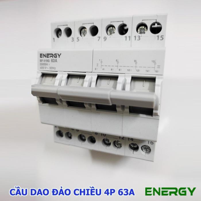 Thiết Bị Điện  - Cầu Dao Đảo Chiều 4P 63A