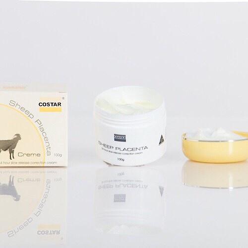 Kem dưỡng da nhau thai cừu costar sheep placenta creme 100g kem dưỡng trắng da cấp ẩm và phục hồi da