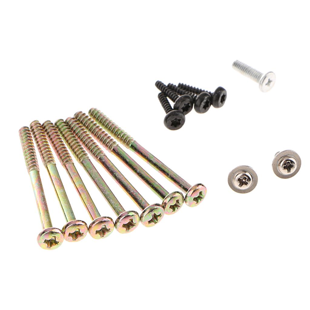 24x Controller Screw Set for Sony PS3 Slim Consist Of Long Screw Flat Screws Tri-lobular Screw PWB Bundle