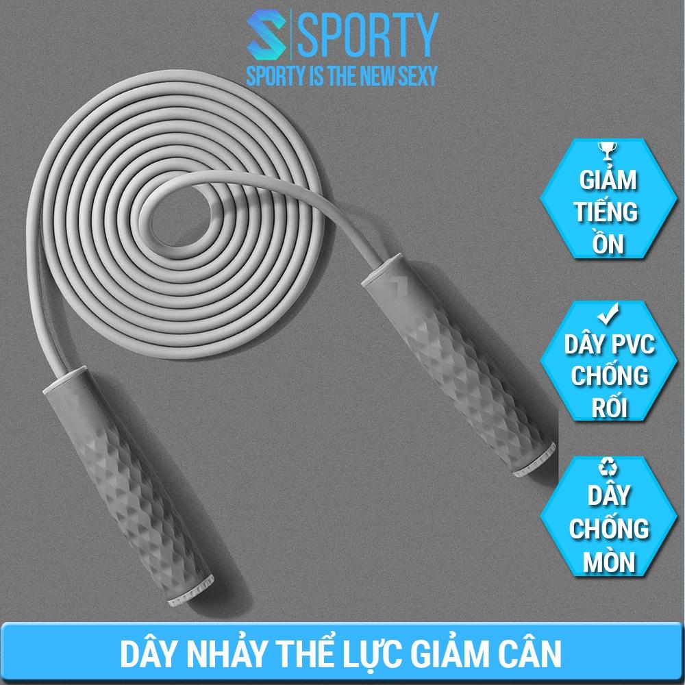 Dây nhảy thể lực SPORTY 450g TS88 hỗ trợ quá trình giảm cân,tập thể dục, thể thao, thể hình