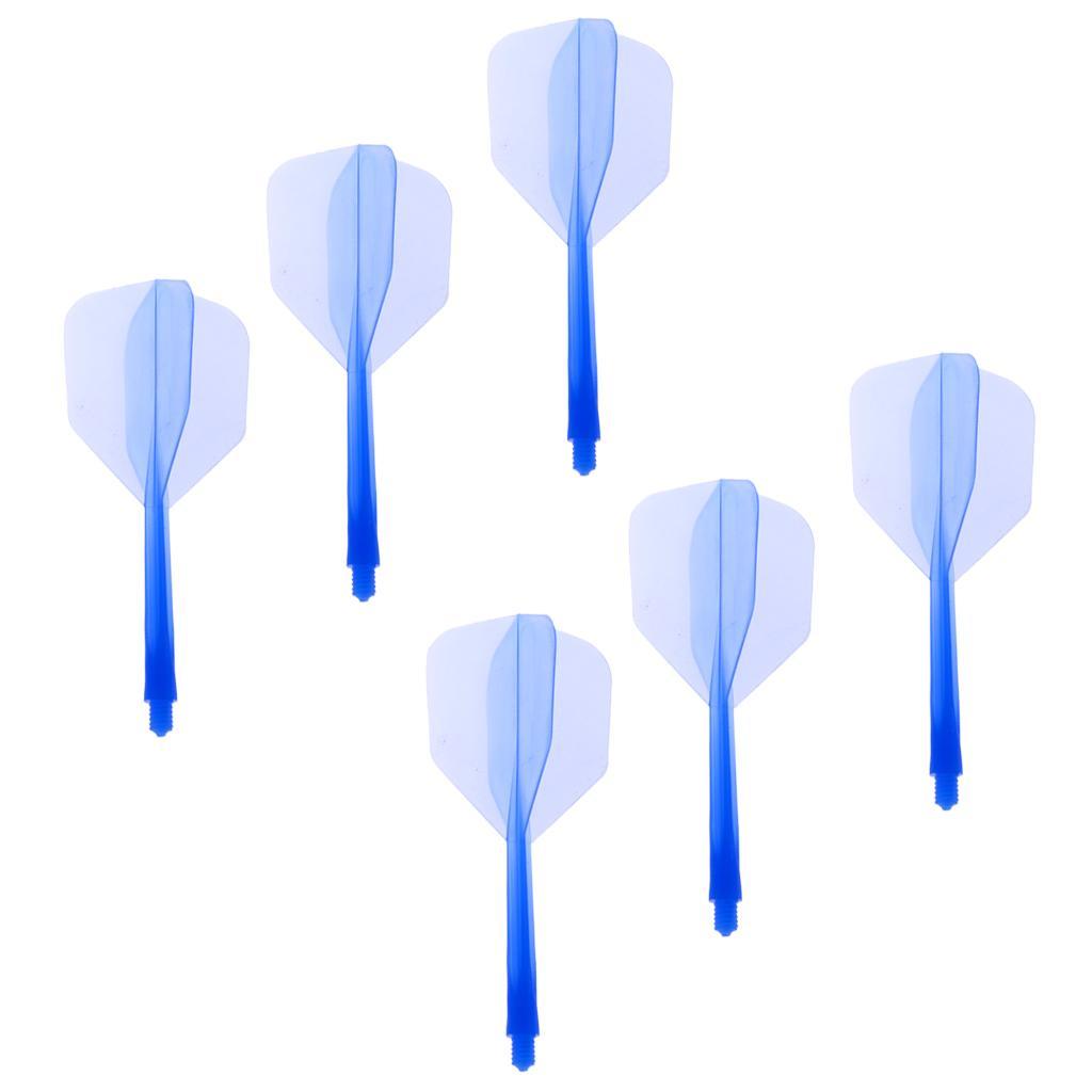 Set of 18 Pieces Quality Transparent 2BA Thread Dart Shafts Stems Dart Flights