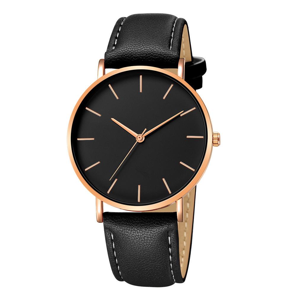 Đồng hồ phụ nữ Vòng đeo tay bằng da sang trọng Đồng hồ chống thấm Waterproofing Watch