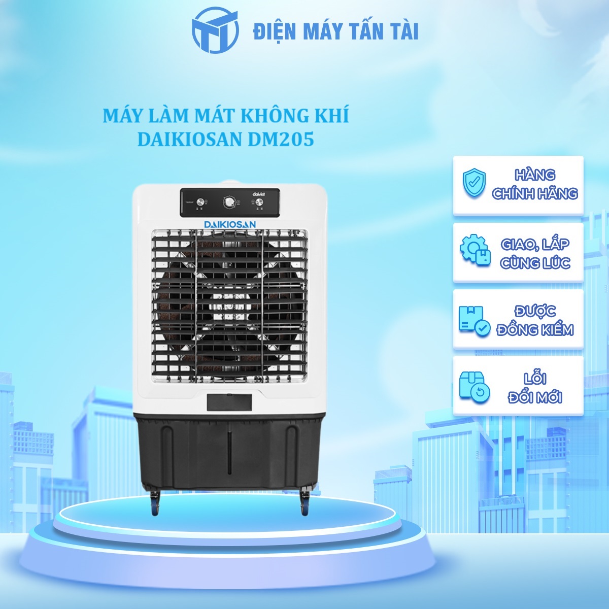 DM205 - MÁY LÀM MÁT KHÔNG KHÍ DAIKIOSAN DM205 - Hàng chính hãng