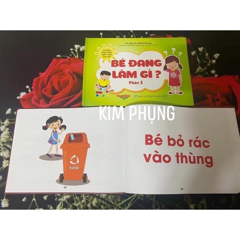 Hot Combo 2q Học Liệu Bé Đang Làm Gì