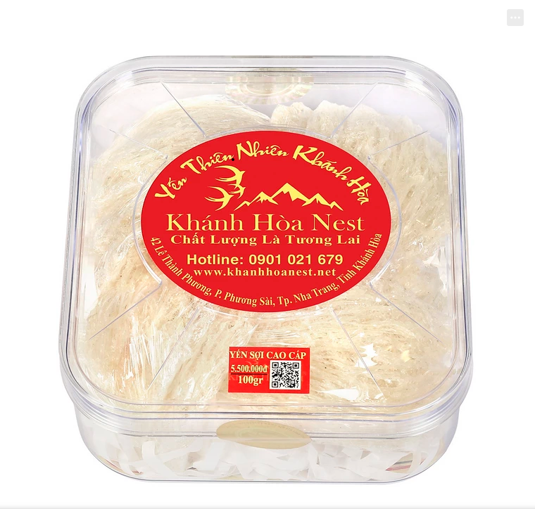 Tổ Yến Sào Khánh Hòa Nest - 100g ( Yến Tinh Chế)