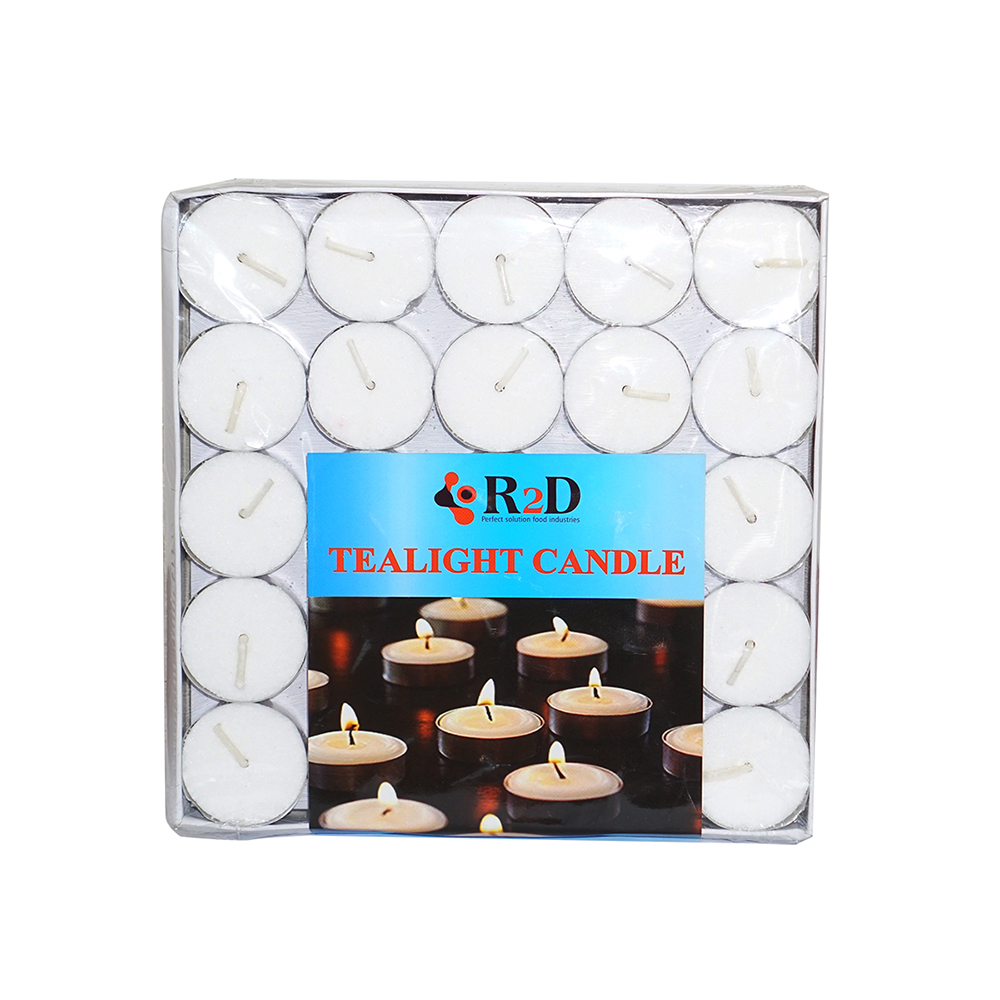 Nến Tealight  Vĩ 50 viên Trắng