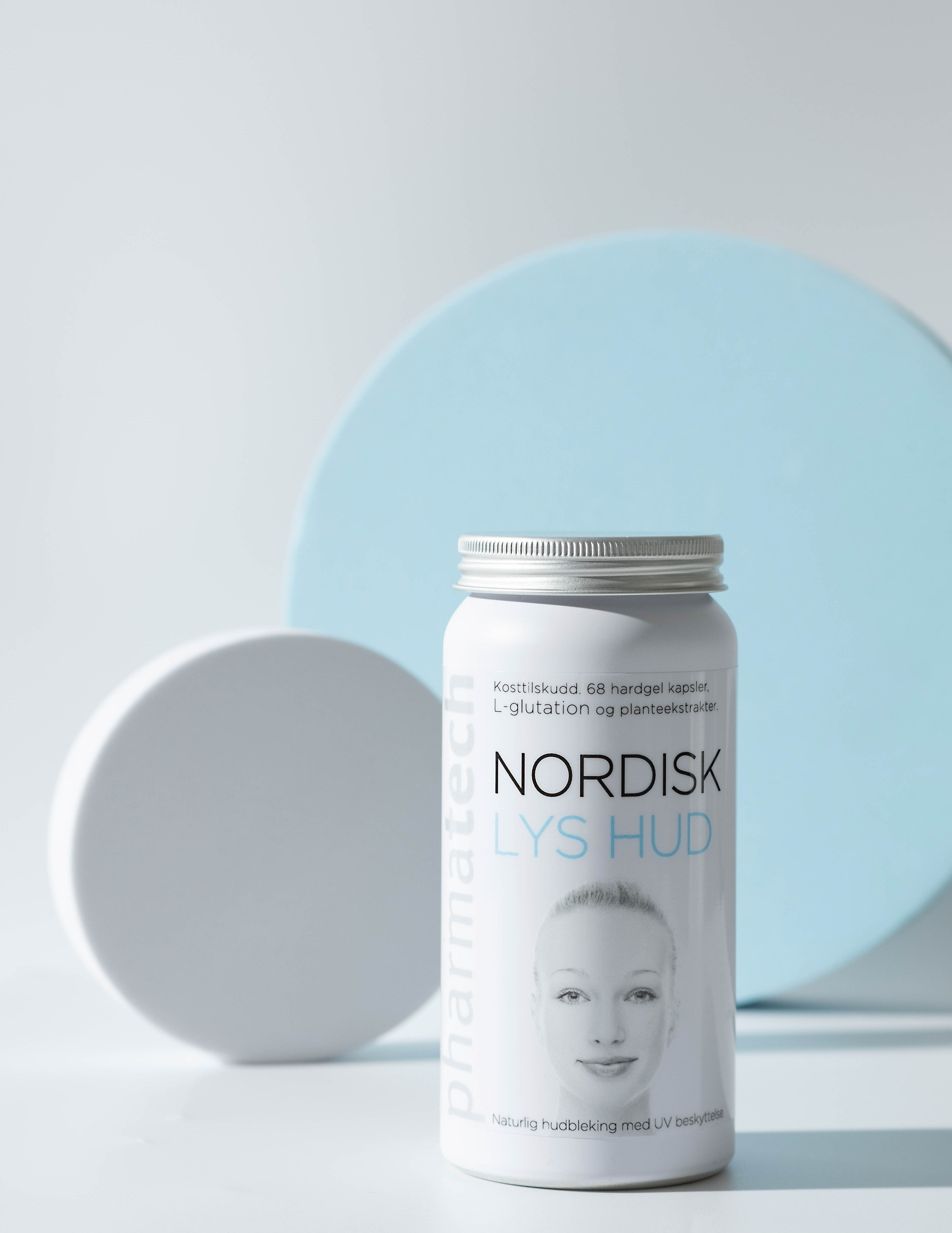 Viên Nang Hỗ Trợ Làm Trắng, Bảo Vệ Làn Da Pharmatech Nordisk Lys Hud Lọ 68 Viên
