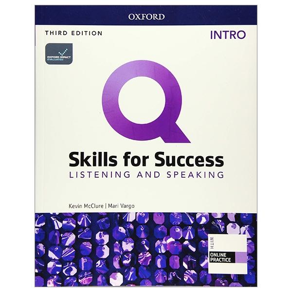 Q Skills For Success Intro Level Listening And Speaking Student Book With Iq Online Practice