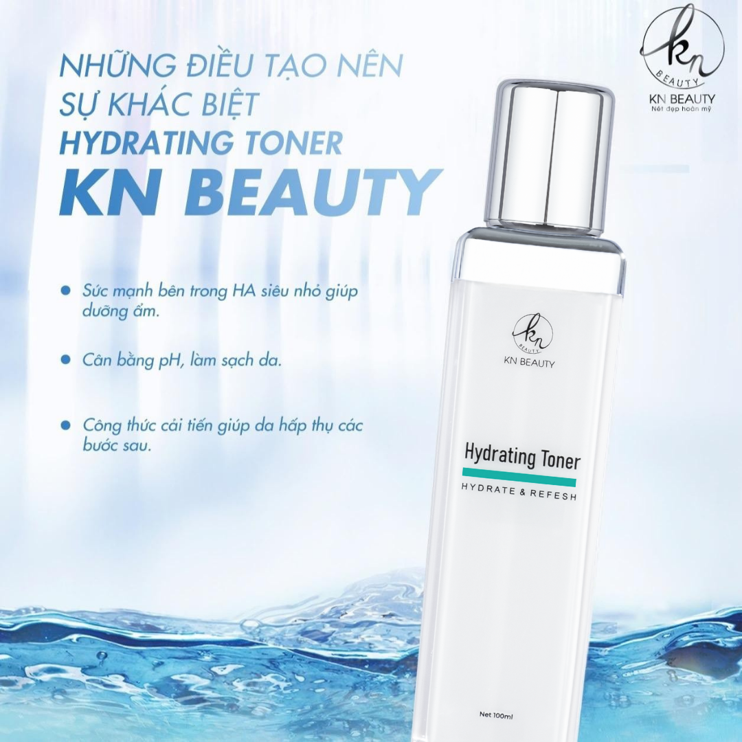 Nước Hoa Hồng Cân Bằng Da Hydrating Toner Kn Beauty