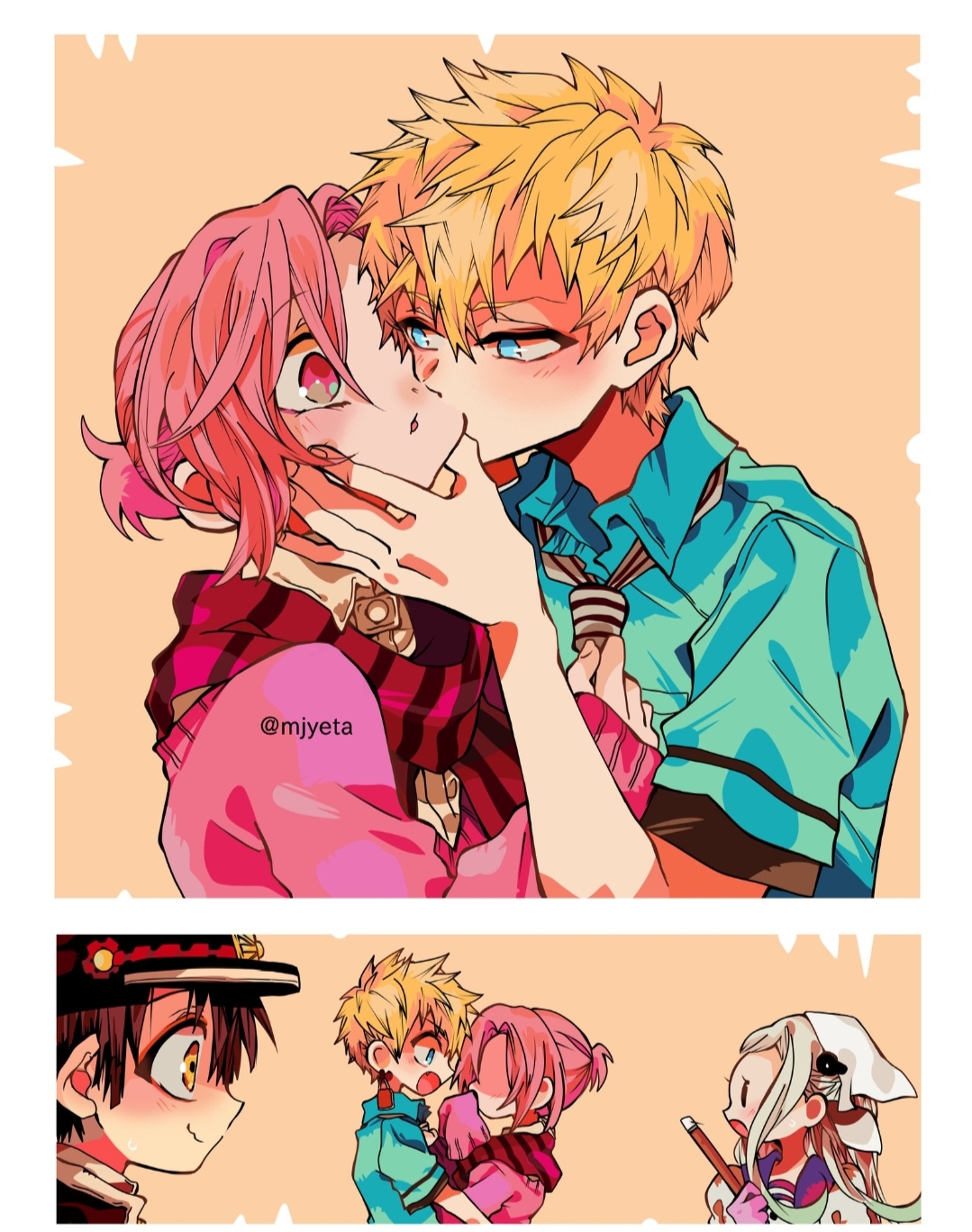 những mẫu truyện nhỏ của hanako do fan vẽ chapter 9 2