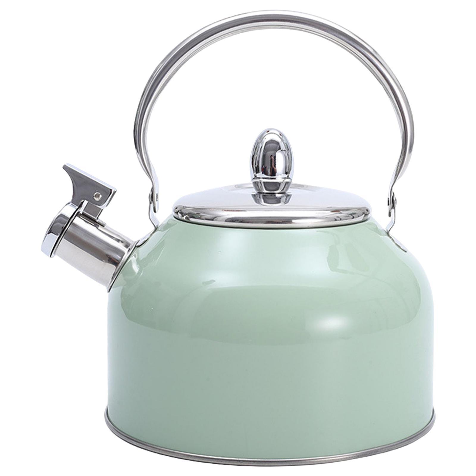 2.5L Stainless Steel Tea Pot Whistle Sound Water Kettle Lightweight