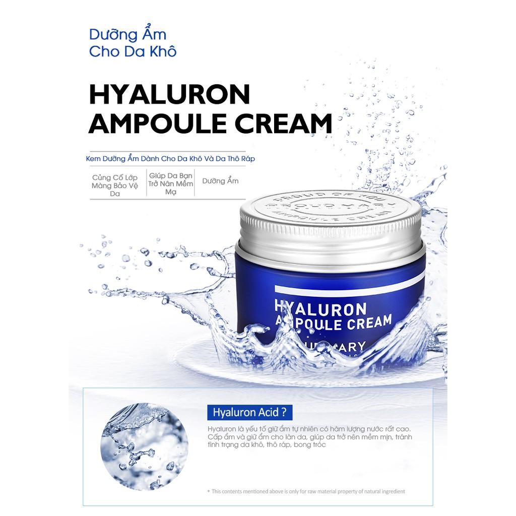 PROUD MARY Hyaluron Ampoule Cream cứu tin cho da khô, khô ráp 50ml