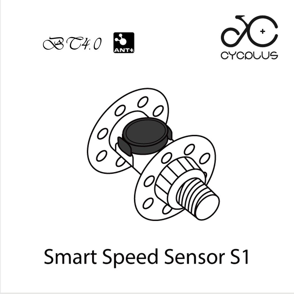 CYCPLUS không dây BT&ANT cảm biến tốc độ xe đạp IPX7 8g
