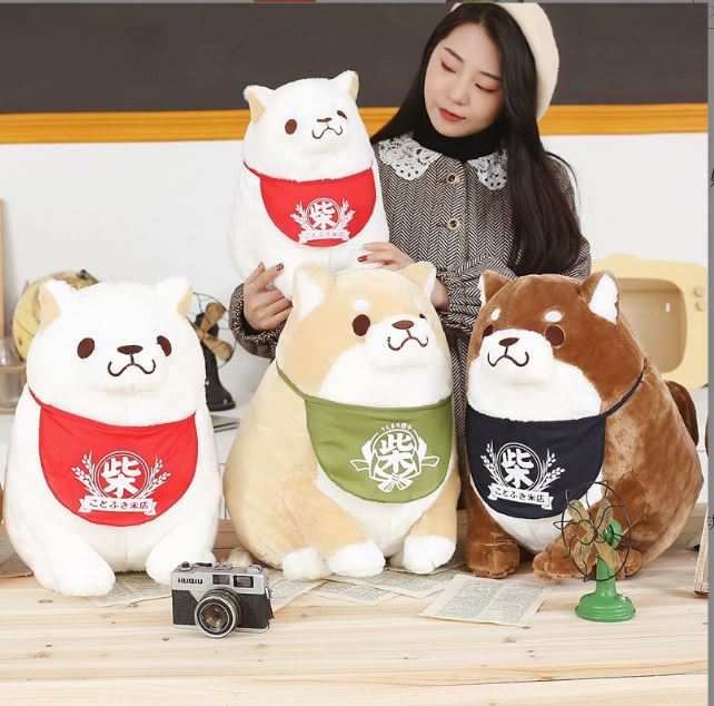 Gấu bông chó Shiba Inu dễ thương BiBi - Đồ chơi dễ thương - Thú bông sang trọng