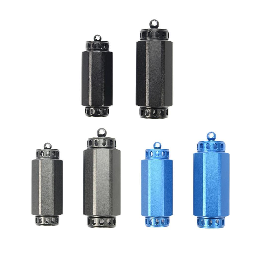 Outdoor Survival Aluminium Cases Waterproof Capsule Sealed Bottle