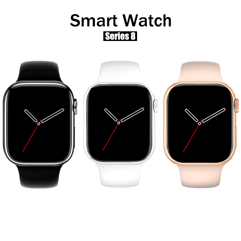 2023 Sê -ri Đồng hồ thông minh 8 Bluetooth Call Tỷ lệ sức khỏe DIY Watch Face 1.90 "HD Màn hình nam giới Vòng đeo tay thể thao dành cho Apple Android