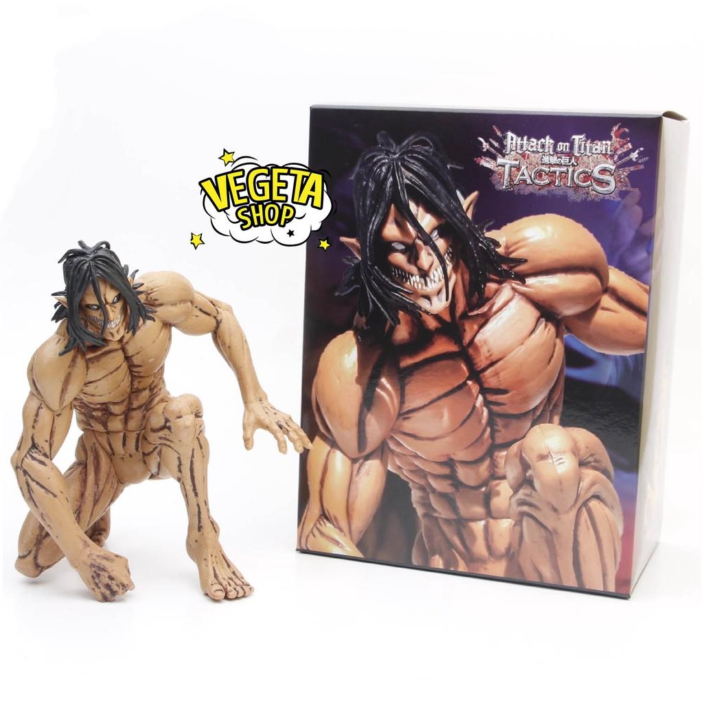 Mô hình Attack On Titan - Eren Yeager dạng Titan tiến công Attack Titan Đại chiến Titan - Fullbox - 15cm